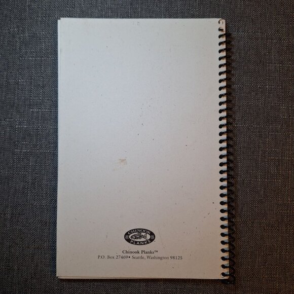 Chinook Planks Cook Book Roasting Wood Northwest Tradition Vintage 1997 Native - Picture 7 of 7